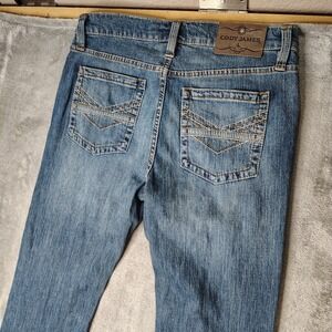 Cody James Jeans Mens 32x36 Blue Medium Wash‎ Denim Jean Western Rodeo Cowboy